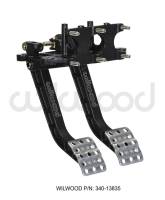 Interior - Pedals - Wilwood - Wilwood Adjustable Dual Pedal - Brake / Clutch - Rev. Swing Mount - 5.1:1