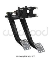 Interior - Pedals - Wilwood - Wilwood Adjustable Dual Pedal - Brake / Clutch - Rev. Swing Mount -6.25:1 Brake 5.1:1 Clutch