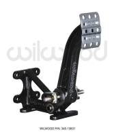 Interior - Pedals - Wilwood - Wilwood Adjustable Brake Pedal - Dual MC - Floor Mount - 6:1