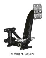 Wilwood Adjustable-Trubar Brake Pedal - Dual MC - Floor Mount - 6:1