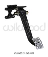 Interior - Pedals - Wilwood - Wilwood Adjustable Brake Pedal - Dual MC - Swing Mount - 7:1