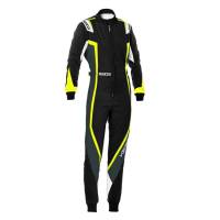 Sparco Suit Kerb Lady - Small BLK/YEL