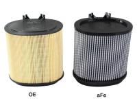 aFe - aFe MagnumFLOW OE Replacement Pro DRY S Air Filters 09-12 Porsche 911 (977.2) H6 3.6L/3.8L - Image 4