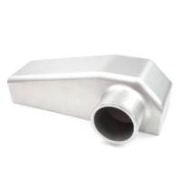 ATP - ATP 12in Tall x 3.5in Thick, 3in Outlet Bottom Right Aluminum End Tank (One End Tank) - Image 1