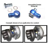 Fabrication - Fittings - ATP - ATP Banjo Fitting Kit Aluminum Banjo Fitting 14mm Hole (for 14mm Bolt) with -6AN Male Flare