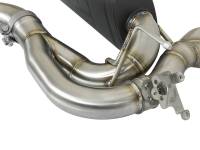 aFe - aFe MACH Force-Xp 2-1/2in SS Axle Back Exhaust w/Polished Tips 15+ BMW M3/M4 (F80/F82) L6 3.0L (tt) - Image 3