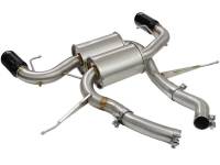 aFe - aFe MACHForce XP 2.5in Axle Back Stainless Exhaust w/ Black Tips 07-13 BMW 335i 3.0L L6 (E90/92) N55 - Image 6