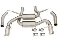 aFe - aFe MACHForce XP 2.5in Axle Back Stainless Exhaust w/ Polished Tips 07-13 BMW 335i 3.0L L6 (E90/92) - Image 7