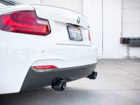 aFe - aFe MACHForce XP 3in to 2.5in 304 SS Axle-Back Exhaust w/ Black Tips 14-16 BMW M235i - Image 2