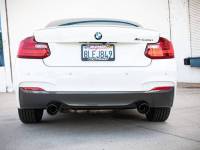 aFe - aFe MACHForce XP 3in to 2.5in 304 SS Axle-Back Exhaust w/ Black Tips 14-16 BMW M235i - Image 3