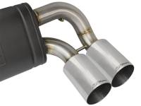 aFe - aFe MACHForce XP 3in - 2 1/2in Axle Back 304SS Exhaust w/ Polished Tips 16-17 BMW M2 (f87) - Image 7