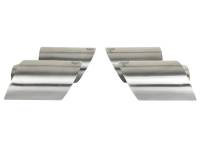 aFe - aFe MACH Force-Xp 304 SS OE Exhaust Tips Polished 12-16 Porsche 911 (C2S 991) H6 3.8L - Image 6
