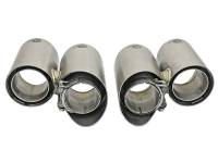 aFe - aFe MACH Force-Xp 304 SS OE Exhaust Tips Polished 12-16 Porsche 911 (C2S 991) H6 3.8L - Image 5
