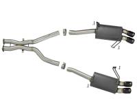 aFe - aFe MACH Force-Xp 2-1/2in 304 SS Cat-Back Exhaust w/ Black Tips 05-08 BMW Z4 M Coupe (E86) L6 3.2L - Image 6