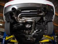 aFe - aFe MACH ForceXP 3IN to 2.5IN 304SS Cat-Back Exhaust System w/ Black Tips 14-16 BMW M235i (F22/23) - Image 4