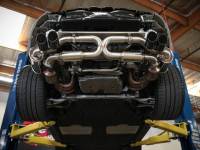 Exhaust - Cat-Back Kits - aFe - aFe MACHForce XP 12-16 Porsche 911 Carrera H6-3.8L SS-304 Cat-Back Exhaust w/ Polished Quad Tips