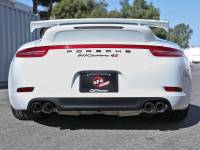 aFe - aFe MACHForce XP 12-16 Porsche 911 Carrera H6-3.8L SS-304 Cat-Back Exhaust w/Carbon Fiber Tips - Image 3