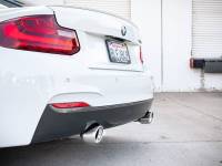 aFe - aFe MACHForce XP 3in to 2.5in 304 SS Axle-Back Exhaust w/ Polished Tips 14-16 BMW M235i - Image 2