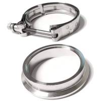 ATP - ATP Stainless Manifold Flange & Clamp for Borg Warner EFR Turbos 6258/6758/7163/7064/7670/8374/9180 - Image 2