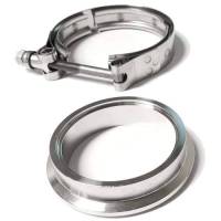 Fabrication - Clamps - ATP - ATP Stainless Manifold Flange & Clamp for Borg Warner EFR Turbos 6258/6758/7163/7064/7670/8374/9180