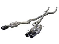 Exhaust - Cat-Back Kits - aFe - aFe MACHForce XP Exhaust 304SS Cat-Back w/ Carbon Fiber Tips 12-13 BMW M5 (F10) V8 4.4L (tt)