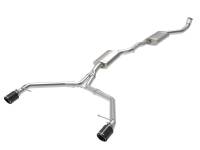 Exhaust - Cat-Back Kits - aFe - afe MACH Force-Xp 13-16 Audi Allroad L4 SS Cat-Back Exhaust w/ Carbon Tips
