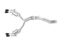 aFe - aFe 18-20 Audi RS5 Coupe MACH Force-Xp 3in to 2.5in 304 SS Axle-Back Exhaust System (Quad Black Tip) - Image 9