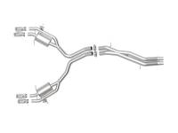 aFe - aFe 18-20 Audi RS5 Coupe MACH Force-Xp 3in to 2.5in 304 SS Axle-Back Exhaust System-Quad Polish Tips - Image 9