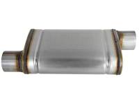 aFe - MACH Force-Xp 409 SS Muffler 3in ID Offset/Offset x 4in H x 9in W x 14in L - Oval Body - Image 3