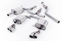 Milltek - Milltek Cat-Back Exhaust System Quad Outlet for B8 A5 Coupe & Cabriolet 2.0T SSXAU242 - Image 2