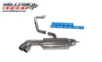Milltek Cat-Back Exhaust System w/ Twin Outlet for Audi TT 2.0 TFSI MK2 FWD SSXAU145