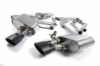 Milltek - Milltek ValveSonic Front Silencer (Quieter) Exhaust System w/ Ceramic Black Oval Tips for Audi B8 S4/S5 3.0T SSXAU380RESBLK - Image 3