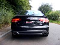 Milltek - Milltek Dual Outlet Cat-Back Exhaust System w/ Cerakote Black GT100 Tips for Audi B8 A4 2.0 TDi Sedan & Avant (S line Models Only) SSXAU437 - Image 1