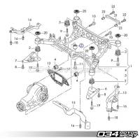 034Motorsport - 034Motorsport Billet Aluminum Rear Differential Mount Upgrade for B8 Audi A4/S4/RS4, A5/S5/RS5, Q5/SQ5 & C7 Audi A6/S6/RS6, A7/S7/RS7 034-505-2019 - Image 6