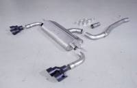 Griffin Motorwerke / Milltek Sport Quad Outlet Non-Resonated (Louder) Cat-Back Exhaust w/ Cerakote Black Tips for Audi 8V A3 2.0T Quattro GMWMTKA3NONBLK