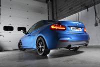 Milltek - Milltek Sport Street Cat-Back Exhaust System w/ Ceramic Black Tips for F22 BMW M235i SSXBM988 - Image 1