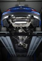 Milltek - Milltek Sport Street Cat-Back Exhaust System w/ Ceramic Black Tips for F22 BMW M235i SSXBM988 - Image 4