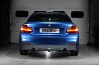 Milltek - Milltek Sport Race Cat-Back Exhaust System w/ Ceramic Black Tips for F22 BMW M235i SSXBM990 - Image 3