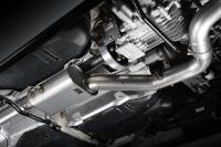 Milltek - Milltek Sport Non-Valved Non-Resonated (Louder) Cat-Back Exhaust System w/ Quad Ceramic Black 100mm Round Tips for 8V Audi S3 2.0T SSXAU541 - Image 4