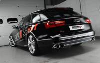 Milltek - Milltek Non-Resonated Catback Exhaust, 100MM Quad Titanium Tips for Audi S6/S7 4.0T SSXAU374 - Image 2