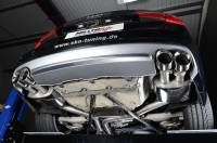 Milltek - Milltek Resonated Valvesonic Catback Exhaust, Titanium 100 mm Quad Tips for Audi S6/S7 4.0T SSXAU446 - Image 3