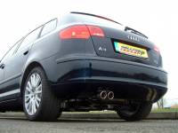 Milltek - Milltek Sport Resonated Catback Exhaust for Audi A3 8P 2.0T 2WD | VW MKV GTI SSXVW266 - Image 2