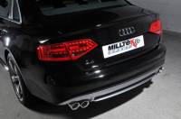Milltek - MILLTEK Non-Resonated Cat-Back Exhaust, Quad Outlet for 6-Speed Manual Trans Audi B8 A4 2.0T SSXAU627 - Image 4