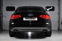 Milltek - MILLTEK Non-Resonated Cat-Back Exhaust, Quad Outlet for 6-Speed Manual Trans Audi B8 A4 2.0T SSXAU627 - Image 5