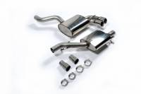 Milltek Resonated Cat-Back Exhaust, Twin 80mm Jet Tips for Audi S3 8P  2.0 T quattro 3-Door SSXAU125