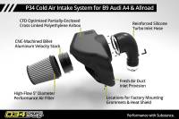 034Motorsport - 034Motorsport P34 Cold Air Intake System for B9 Audi A4/Allroad & A5 2.0 TFSI 034-108-1012 - Image 6