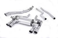 Milltek - Milltek Cat-Back Hollowtek Twin Valved Exhaust System, Polished Tips for  BMW F87 M2 Coupé SSXBM1033 - Image 1