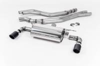 Milltek Cat Back Resonated Exhaust with Carbon Jet 90 Trims (EC Approval Coming Soon) for BMW M140i 3 & 5 Door (F20 & F21 LCI) SSXBM1044