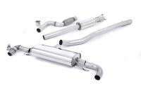 Milltek Cat Back Resonated Valved Exhaust for Mercedes A-Class A45 AMG 2.0 Turbo SSXMZ113