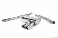 Milltek - Milltek Non-Resonated Cat-Back Exhaust, Polished Tips for F56 Mini Cooper S 2.0 Turbo, UK/Euro SSXM404 - Image 1